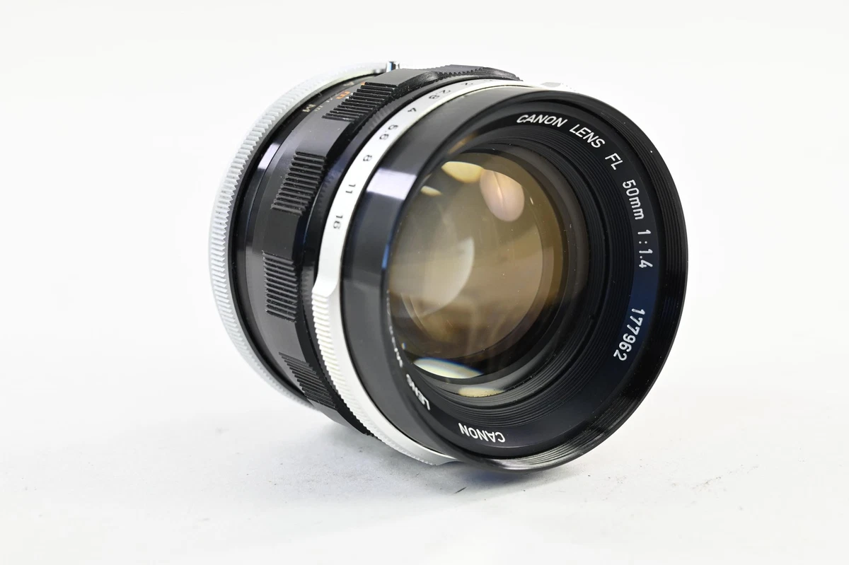 【整備済美品】 初期型 Canon FL 50mm F1.4 FLマウント Canon FL f/1.4 Lenses 50mm Focal for sale | eBay