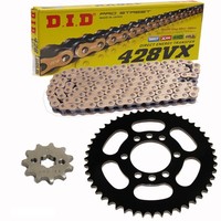 Kettensatz Yamaha Dt 175 Mx 78-83 Kette Did 428 Vx G&B Gold 118 Offen 15/49