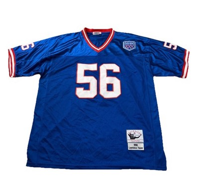 Mitchell Ness Lawrence Taylor Super Bowl XXV NY Giants Jersey Size 56 XXL 1990