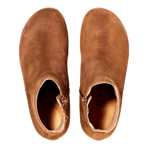 NEW Women's Birkenstock papillio Ebba Dark Tea Suede Boots Size UK 5.5 RRP £150. - Picture 3 of 5