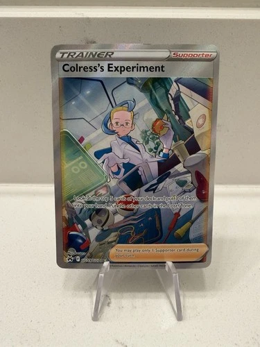 Colress's Experiment GG59/GG70 Crown Zenith: Galarian Gallery Holo