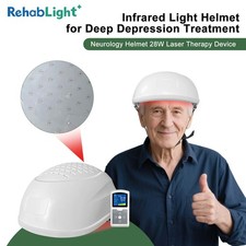 Laser Light Therapy for Anxiety Depression  Insomnia 1070nm Cold Laser Helmet