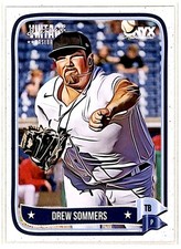 2024 Panini National Treasures Drew Gilbert RC Tampa Bay Rays #6