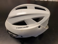 Cascade LX Womens Lacrosse Headgear White Gra...