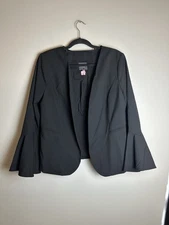 The Limited Black Collection Women Black Pants Suit Set Pants Size 6 Blazer 12