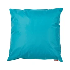 ECR4KIDS JUMBO FLOOR PILLOW, 16W X 16L - TURQUOISE