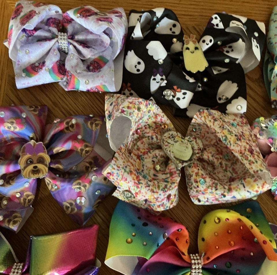 JOJO SIWA Hair Bows - Lot of 14 - Image 4 of 4