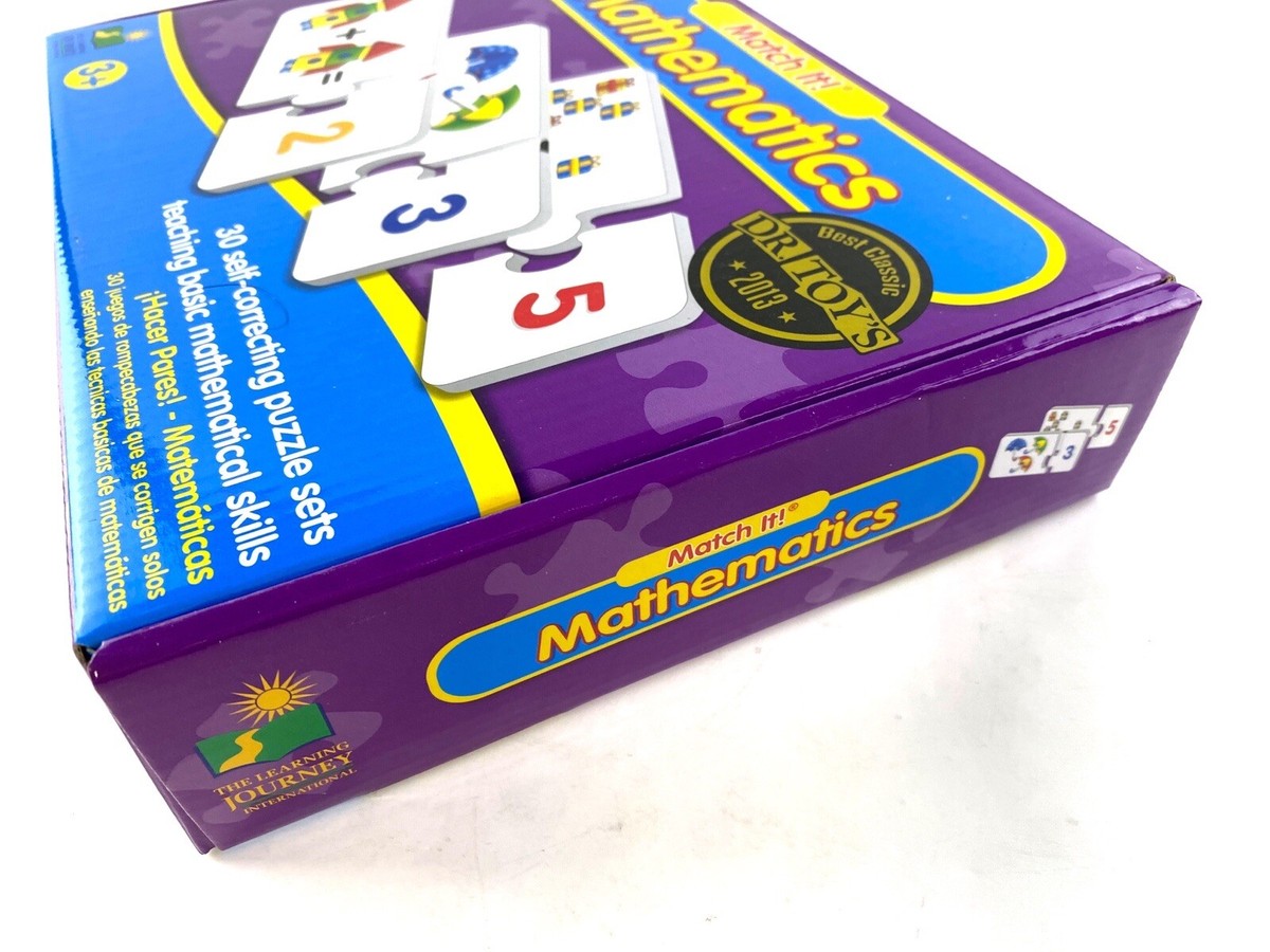 The Learning Journey Match It! Colors Puzzle - 30 Piece Self-Correcting Color Matching Game For Ages 3+