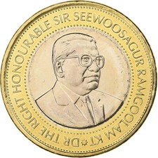 [#1273155] Mauritius, 20 Rupees, 2007, Bi-Metallic, UNZ+, KM:66