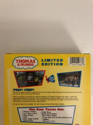 Thomas & Friends Sing-Along & Stories VHS 1998-LIMITED