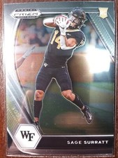 2021 Panini Prizm Draft Picks, Sage Surratt RC
