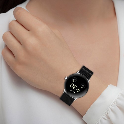 Nylon Smart Watch Strap Soft Sweat Proof Wrist Strap Band for Google Pixel Watch - Zdjęcie 6 z 15