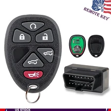 6Button Remote Key Fob OBD Program Tool for 2011-2014 CHEVY TAHOE GMC OUC60270
