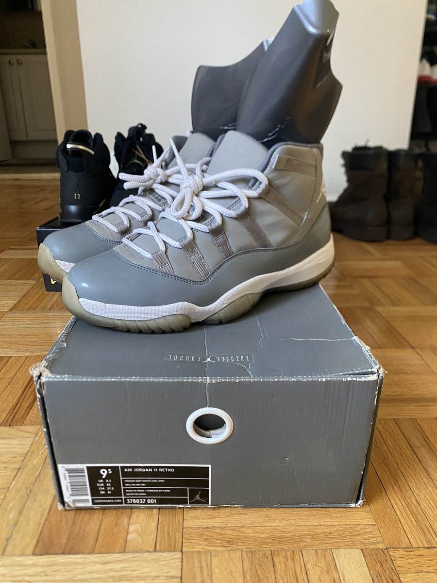 靴 NIKE AIR JORDAN 11 Retro Cool Grey 27.5 エアジョーダン11 クールグレー Nike Air Jordan 11 Cool Grey