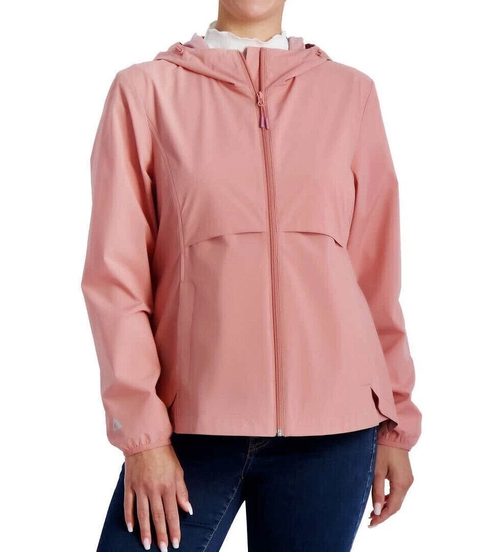 High low sales rain jacket