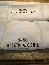     2 1 Total 3 Free New Coach 12  x9  Drawstring Dust Bag