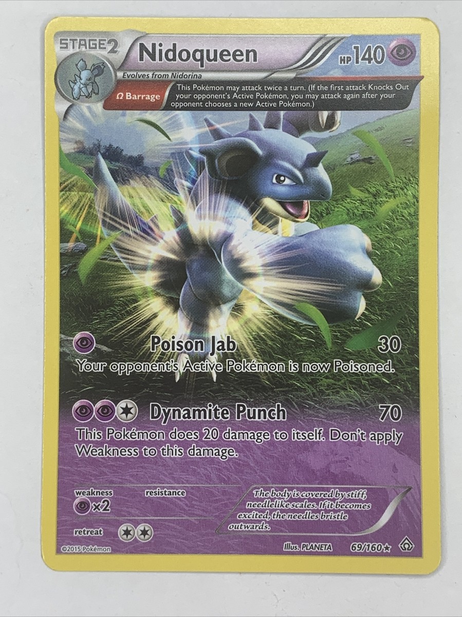 Pokémon TCG Nidoqueen Primal Clash 69/160 Regular Rare | eBay