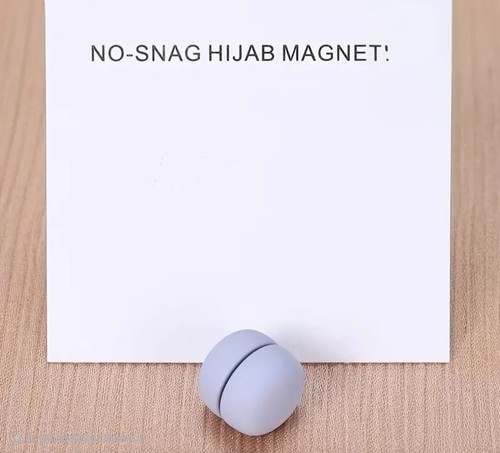HIJAB MAGNET PINS MATTE SHINY METTALIC STRONG MAGNETS SNAG FREE - Picture 31 of 34