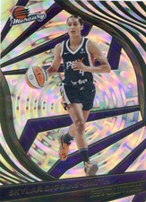 2022 Panini Revolution WNBA SKYLAR DIGGINS-SMITH #24 FRACTAL PARALLEL MERCURY