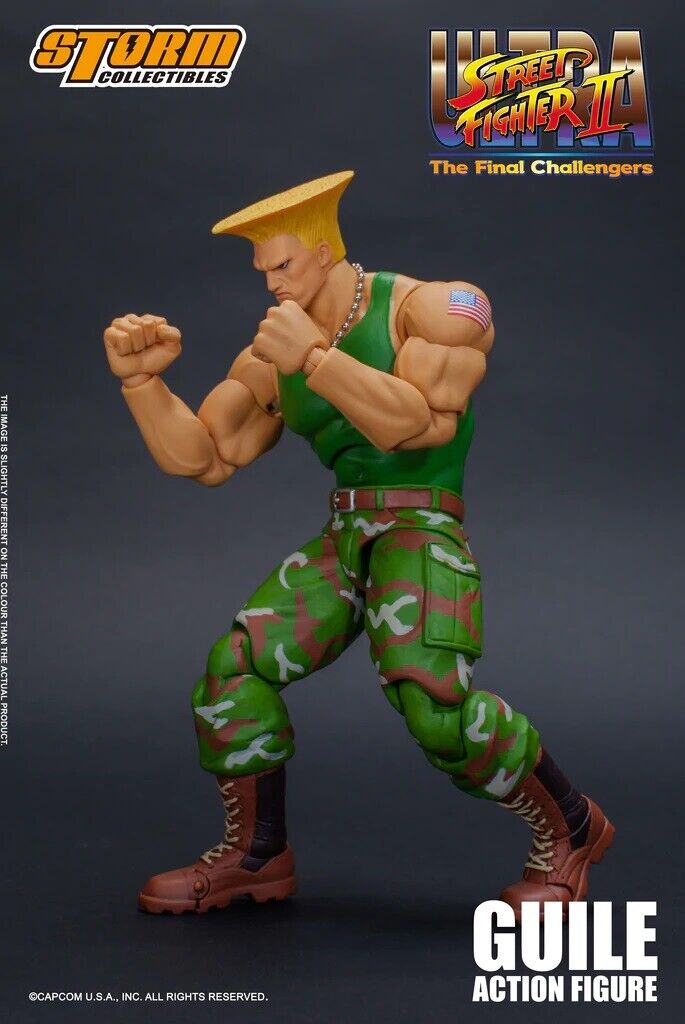 Guile Street Fighter II Ultra Storm Collectibles Original - Prime