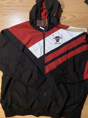 MITCHELL AND NESS NBA Chicago Bulls MN3118-Woven Windbreaker Sz 3XL BNwT Rare | eBay