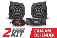 SSV Works 2 Speaker Audio Kit For Can-Am Defender HD10 2016-22 DF-2A 180-DF-2A
