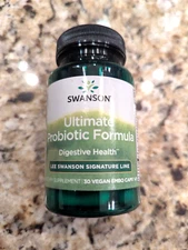 Swanson Ultimate Probiotic Formula Digestive Health 30 Capsules exp: 09/2026
