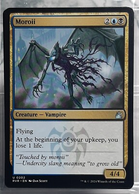 Magic - Playset - 4x Moroii - Uc/Kreatur/Vampir - Ravnica Remastered - EN/NM