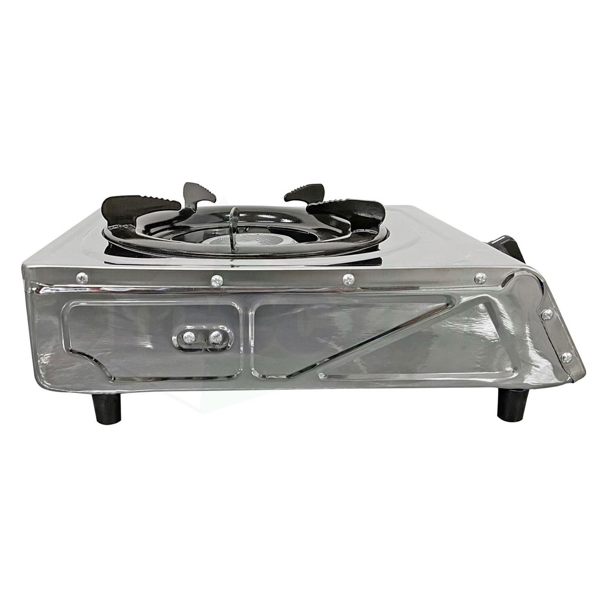 Fornello A Gas RIBIMEX PRF350 - 2 Fuochi Inox, Per Campeggio E Esterno - Foto 8