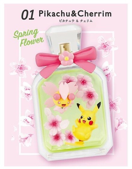 RE-MENT Pokemon Petite Fleur Seasonal Flowers Mini Figure Pikachu