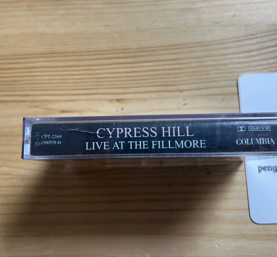 Cypress Hill - Live At The Fillmore CASSETTE TAPE KOREA EDITION SEALED - Image 3 of 4