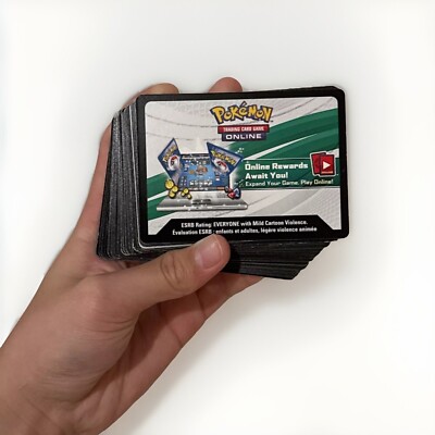 Pokemon-50 Random TCG Live Code Cards
