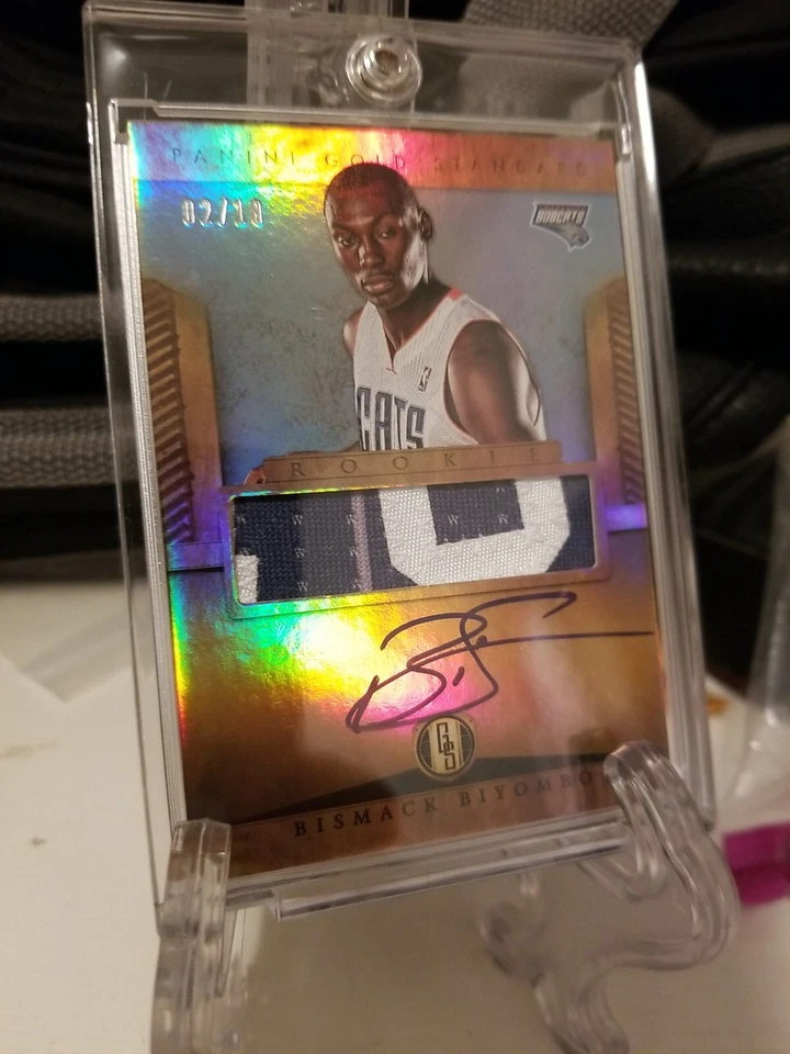 Bismack Biyombo RPA Gold Standard 2/10. Nasty Beautiful Rookie Auto. - Image 3 of 4