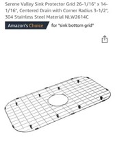 Serene Valley Sink Protector Grid