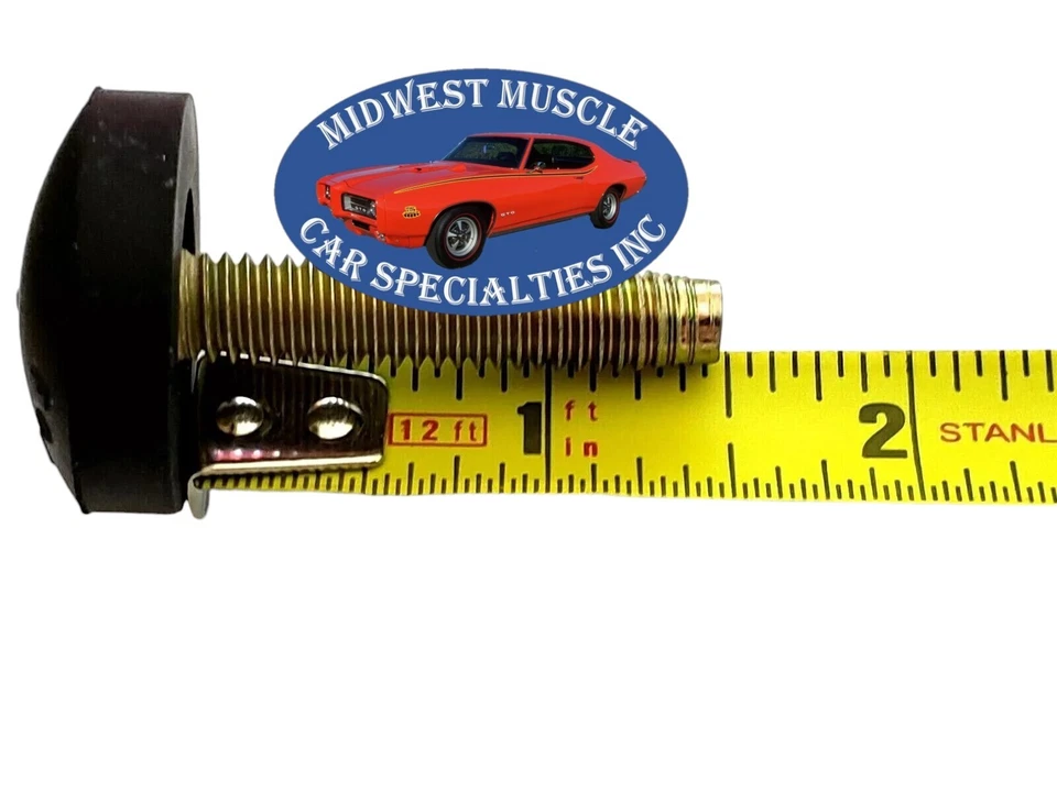 65-79 Ford Fender Body Hood Adjuster Adjusting Support Bumper Bump Stop Bolt B4 - Image 3 of 4
