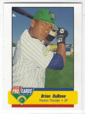 1994 Trenton Thunder (Class AA-Detroit Tigers) Brian DuBose