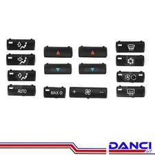 For Bmw X5 E53 520 E39 Air Con Heater Climate Control Button Switch Set