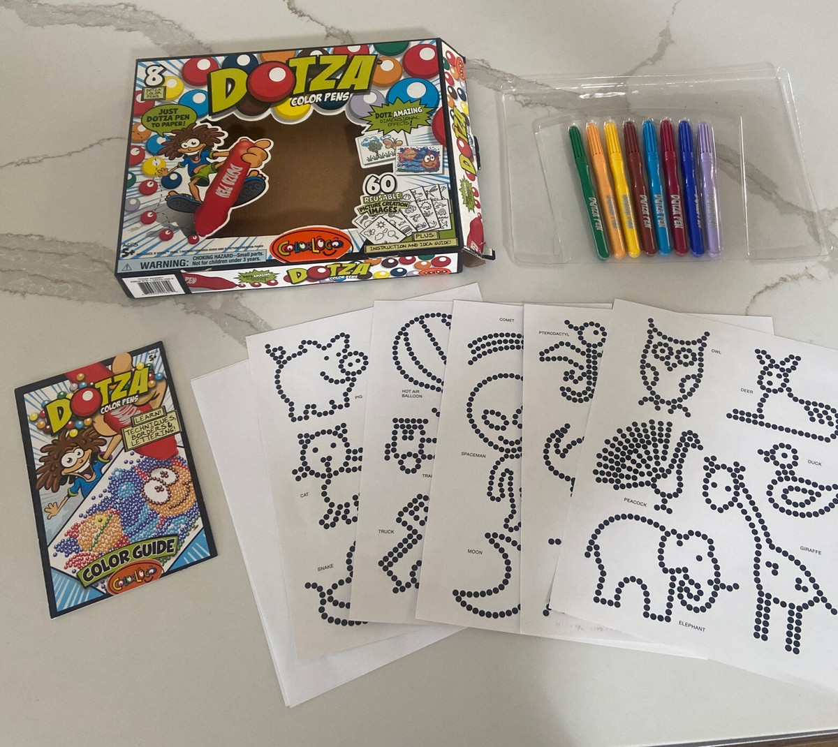 Renart Dotza amazing dimensional effects pens and pictures Color