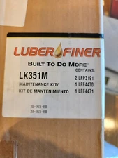 Luber Finer Kit LK351M 2-LFP3191 1-LFF4470&71 Fits 2004-2009 Chevy C6500 Kodiak