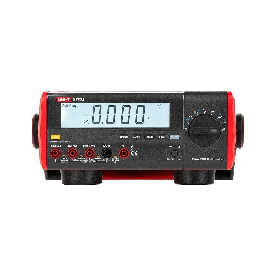 Uni-T UT803 True RMS - Tischmultimeter mit 6000 Zählern, DC1000V, Shop in DE - Bild 3 von 4
