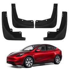 Splash Guard Mud Flaps Mudflpas Guards For 2020-2024 Tesla Model Y Exact Fit
