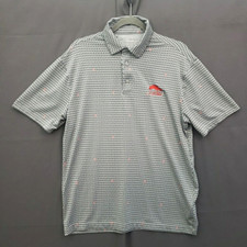 Under Armour Golf Shirt Mens Medium Gray Playoff Polo Short Sleeve
