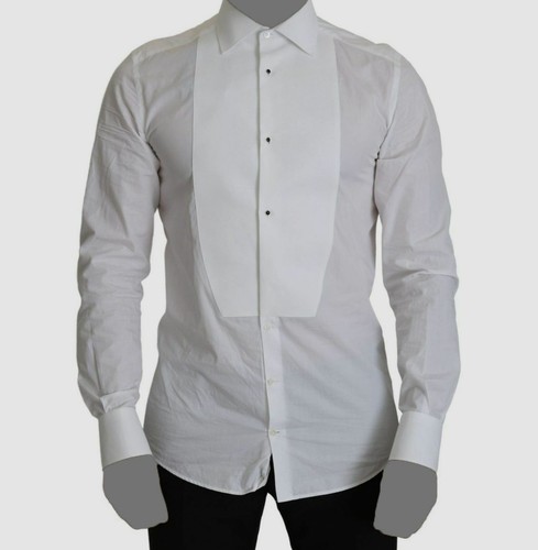 Long-Sleeve French-Cuff Tuxedo Shirt | eBay