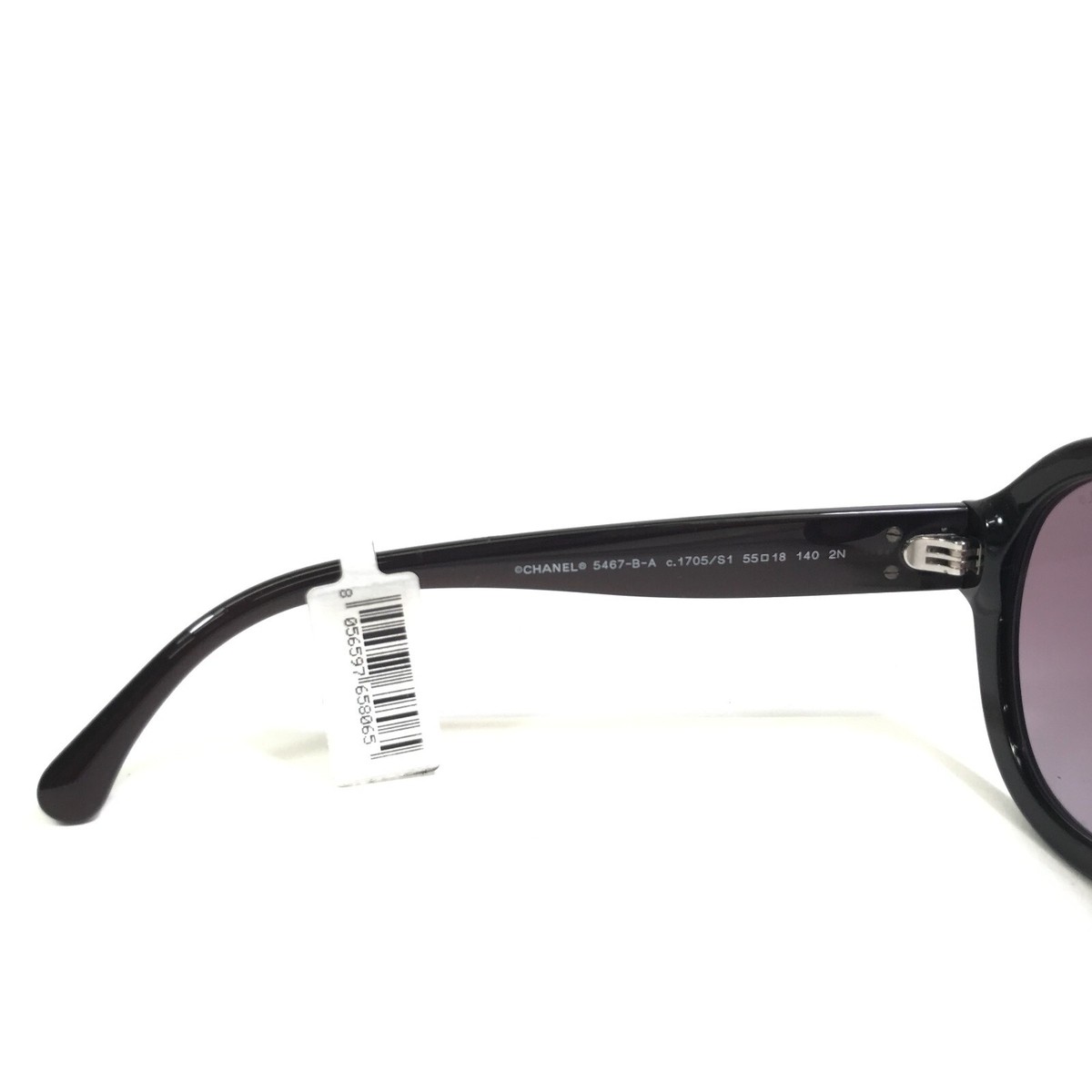 CHANEL Sunglasses 5467-B-A c.1705/S1 Burgundy Glitter Frames CHANEL Sunglasses 5467-B-A c.1705/S1 Burgundy Glitter Frames