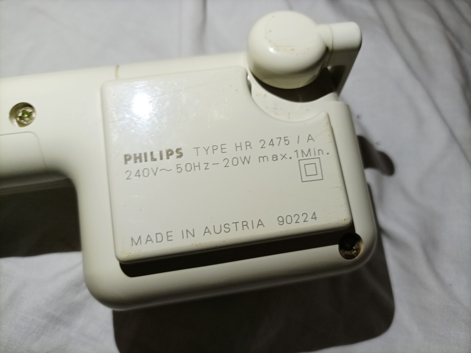 Vintage Philips HR 2475 Electric Can Opener eBay