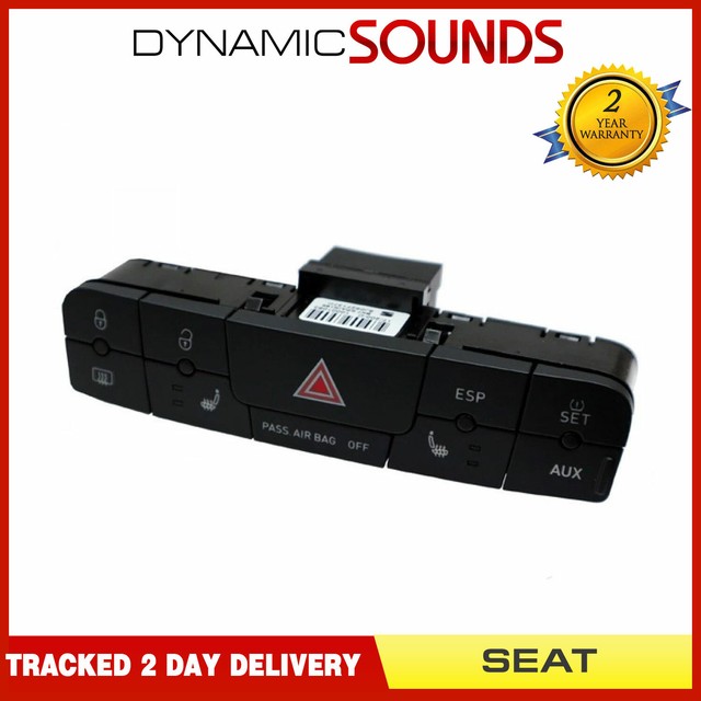 Seat 6J 0815 MK4 Hazard Relocation & Central Locking Switch HAT7