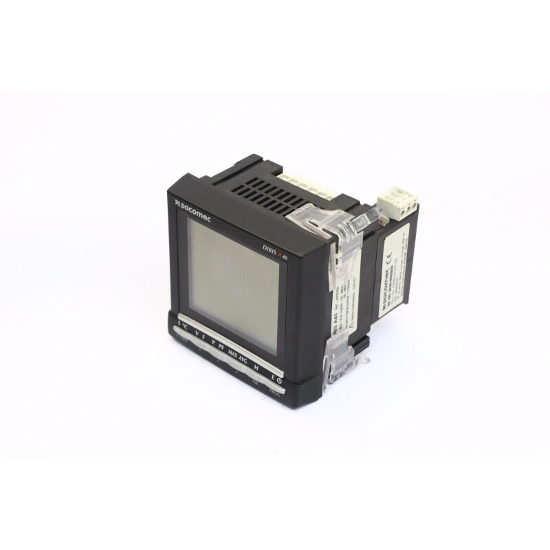 SOCOMEC 48250201 DIRIS A40 control panel + RS 485 JBUS 48250092 (B143)