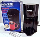 Better Chef Personal Coffee Maker 1 Cup Model IM-102B Black Tested Works CLEAN Ł