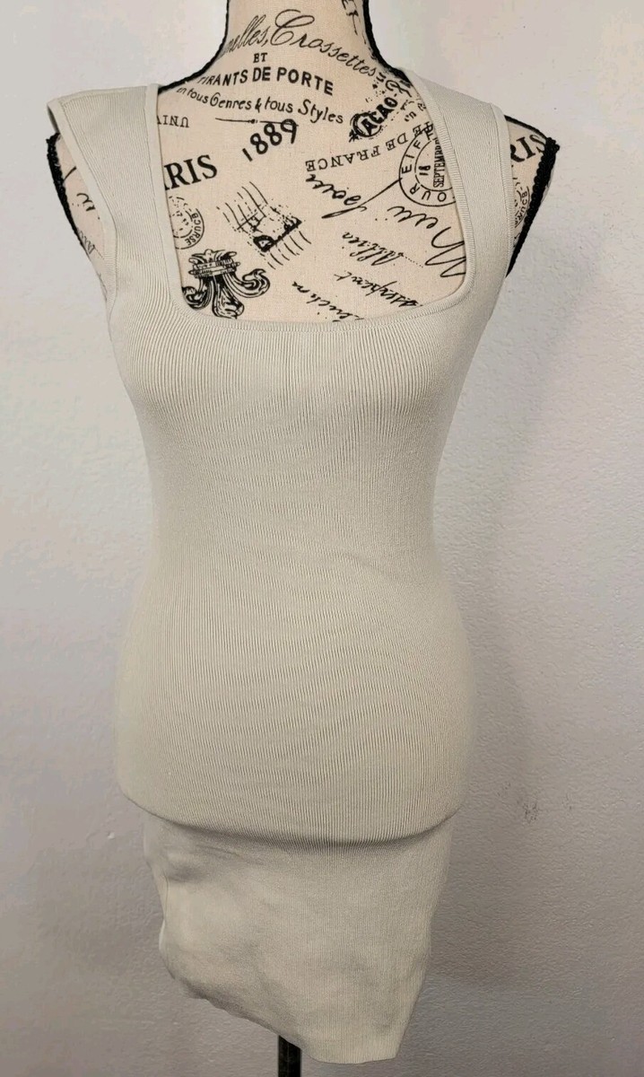 aritzia bodycon dress Maple layer fabric for a supportive Aritzia Wilfred Free Ribbed Bodycon