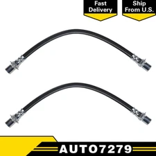Sunsong Front Left & Right Brake Line Hose For Toyota Pickup 1984-1995